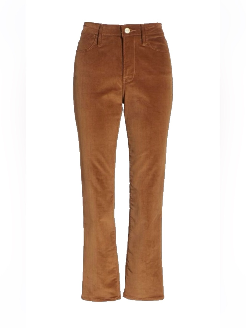 Frame Le High Straight Corduroy Pants